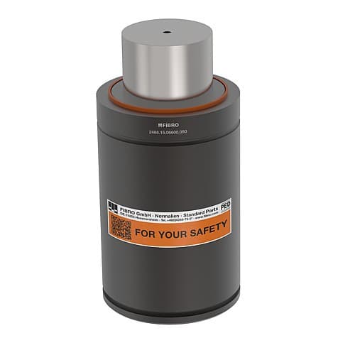 2488.15.06600. Muelle de gas HEAVY DUTY — 6630 daN