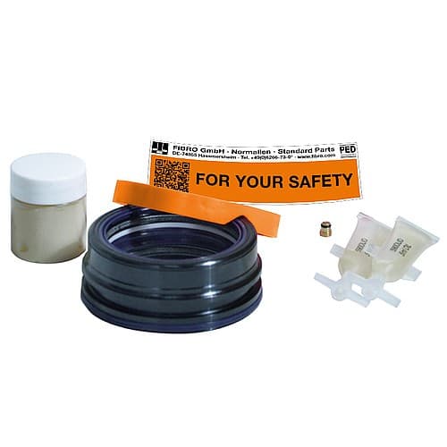 Juego de piezas de recambio — Muelle de gas HEAVY DUTY 2488.15.00750 (740 daN)