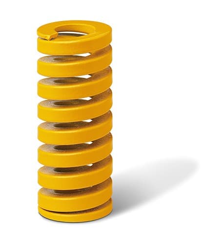 241.17. Muelle helicoidal especial, XLF, Color de marcaje Amarillo, DIN ISO 10243