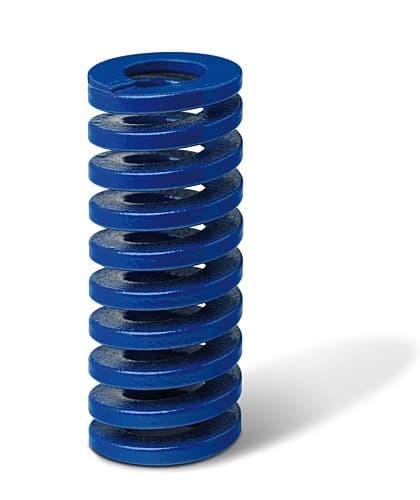 241.15. Muelle helicoidal especial, MF, Color de marcaje Azul, DIN ISO 10243